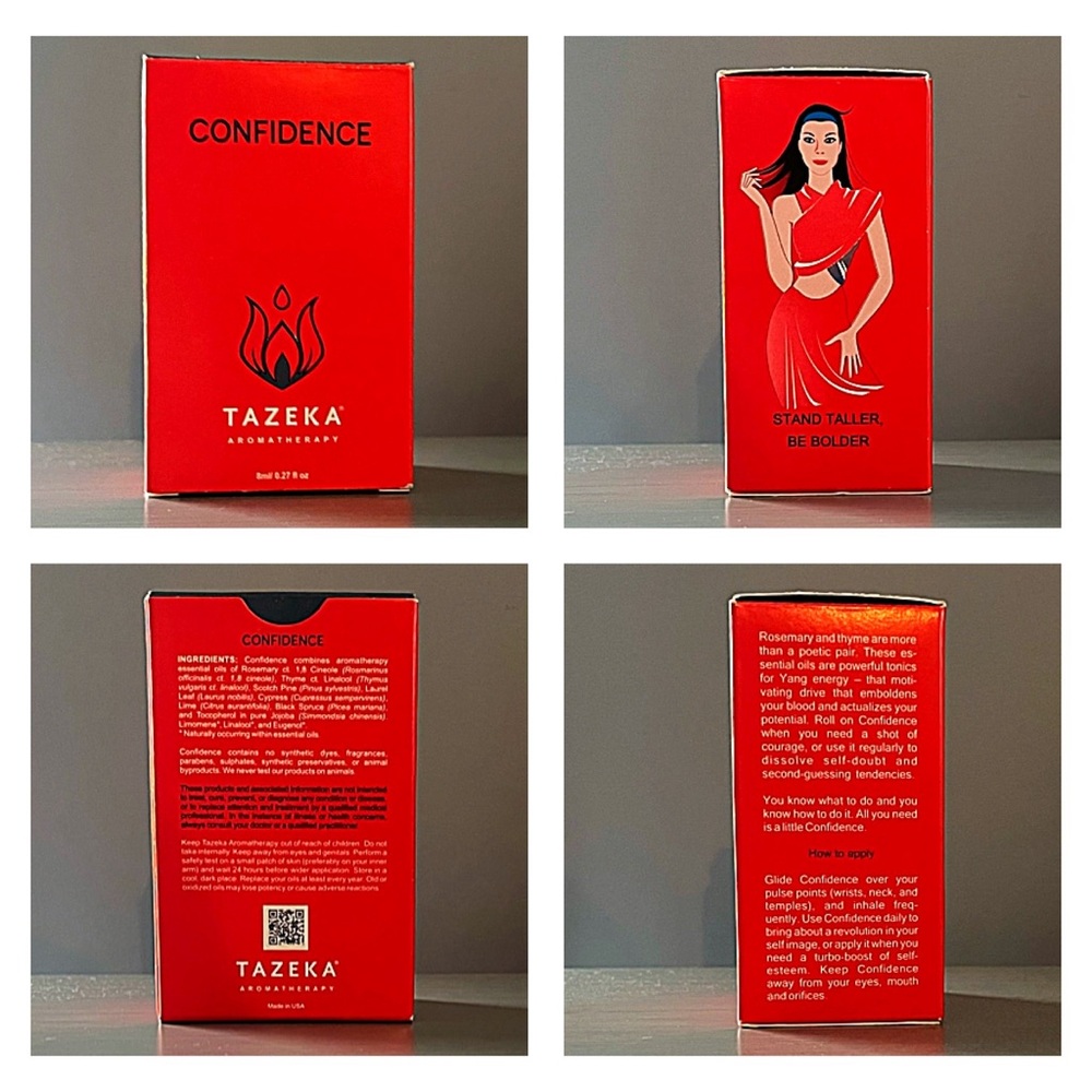 TAZEKA AROMATHERAPY “CONFIDENCE” ROLLERBALL Discontinued Rare & HTF - UNUSED! - Picture 7 of 11